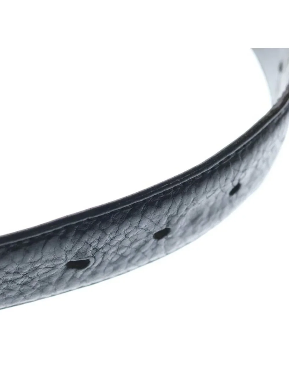 Chrome Hearts 1.5 Strap Scroll Level Roulis Betts Leather Belt